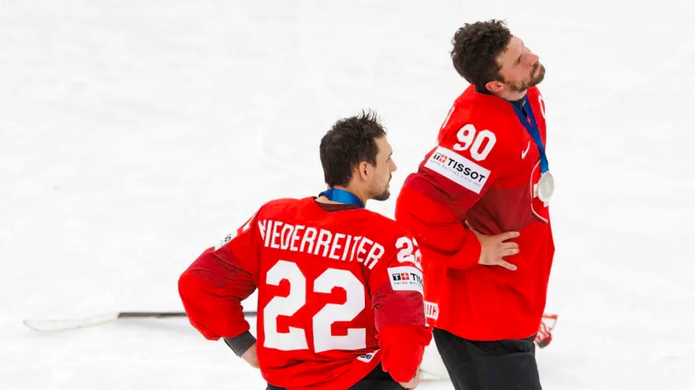 Nino Niederreiter and Roman Josi struggled to find words for their disappointment