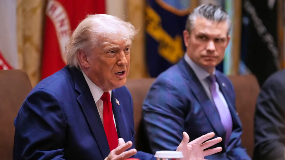 Donald Trump a maintes fois répété qu'il était exclu que Téhéran se dote de l'arme atomique (archives).