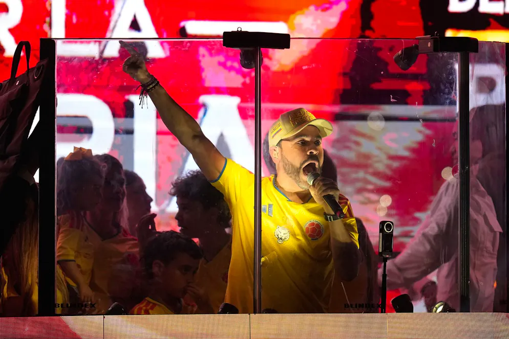 Il candidato alle elezioni presidenziali colombiane Abelardo de la Espriella.