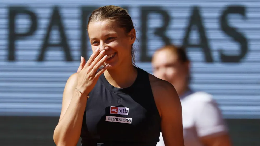 Maja Chwalinska steht bei ihrer ersten Teilnahme am French Open im Viertelfinal