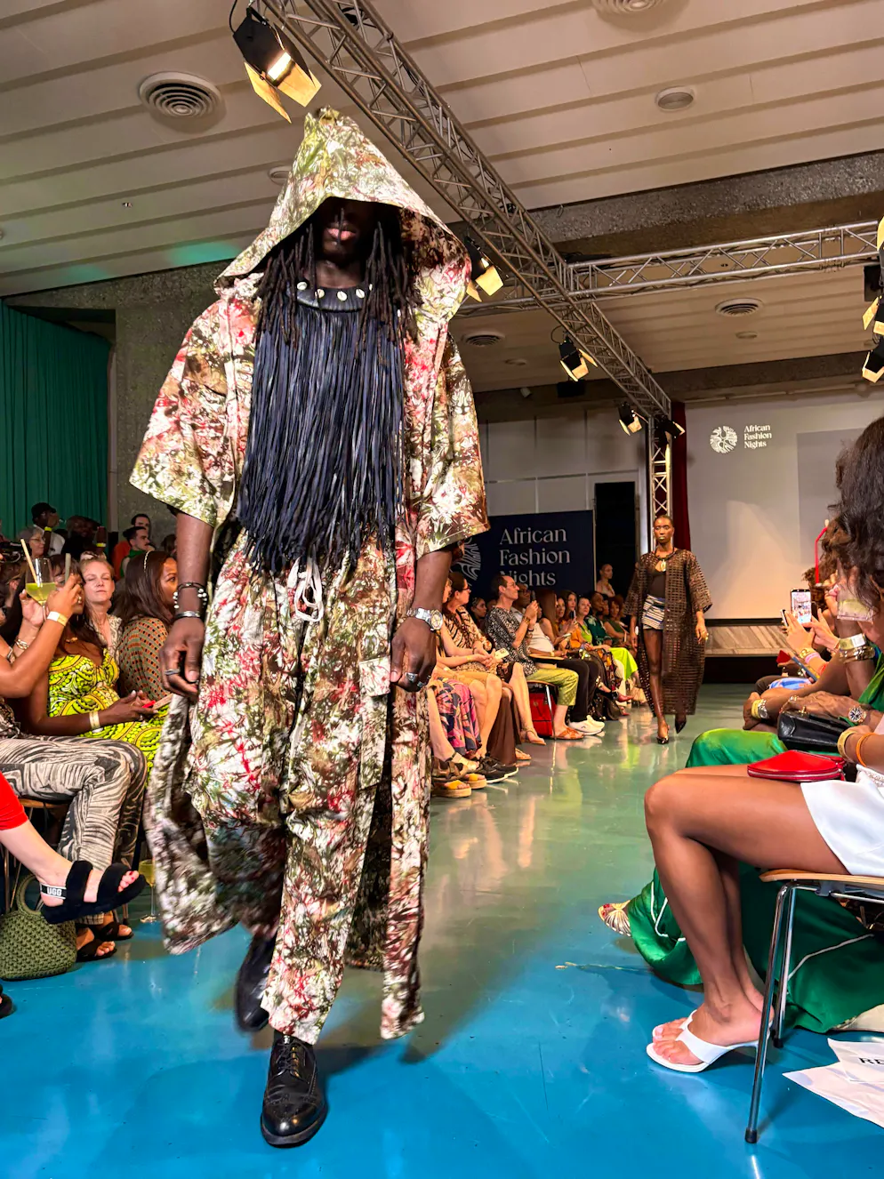 African Fashion Night 2026. Yawoto's creations are more than just clothing; they tell a story of transmission, spirituality and identity.