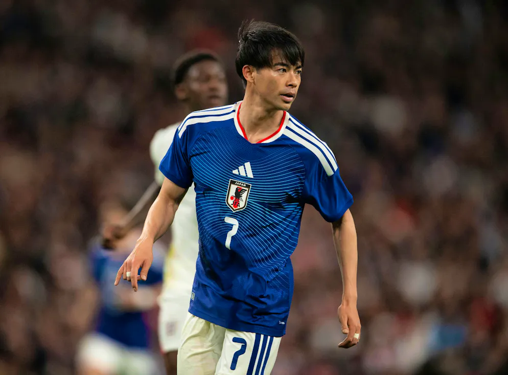 These are the jerseys of the World Cup participants. Japan home kit