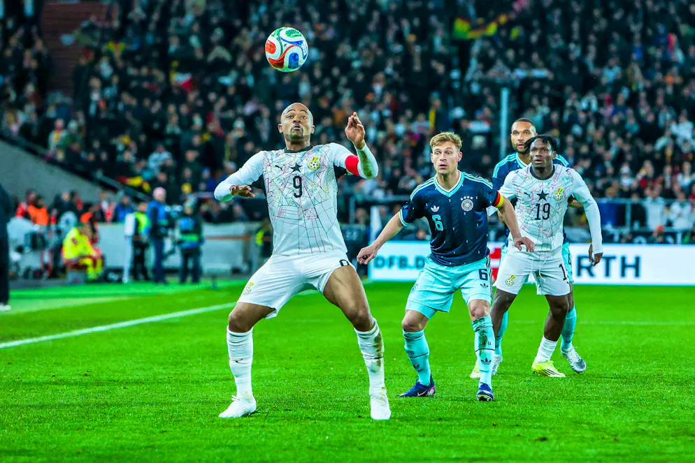 These are the jerseys of the World Cup participants. Ghana home kit