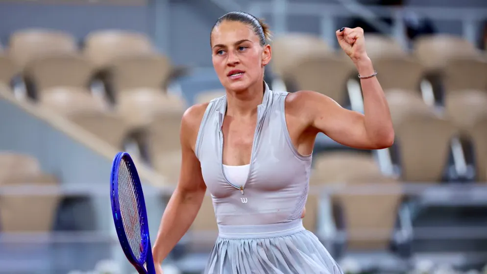 Geschafft: Marta Kostjuk zieht beim French Open in die Halbfinals ein