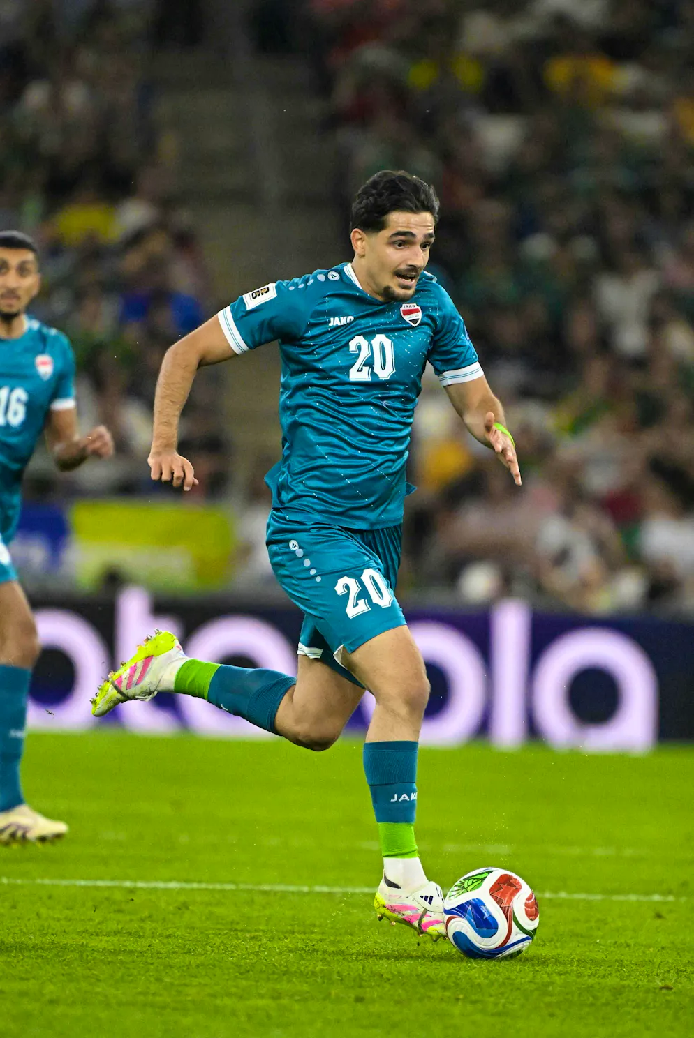 These are the jerseys of the World Cup participants. Home kit Iraq
