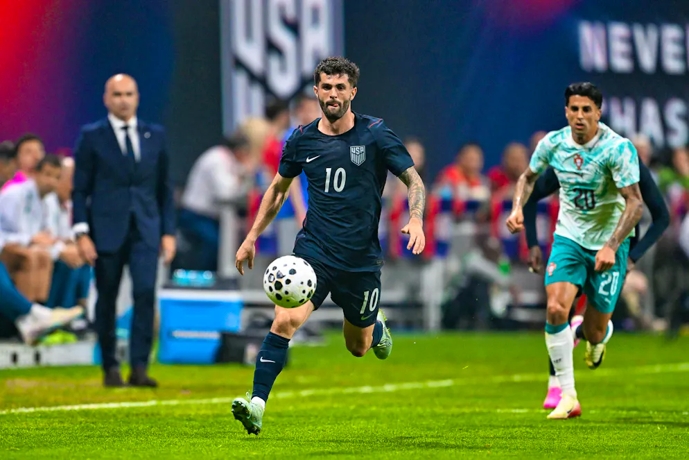 These are the jerseys of the World Cup participants. The away jersey of the USA.