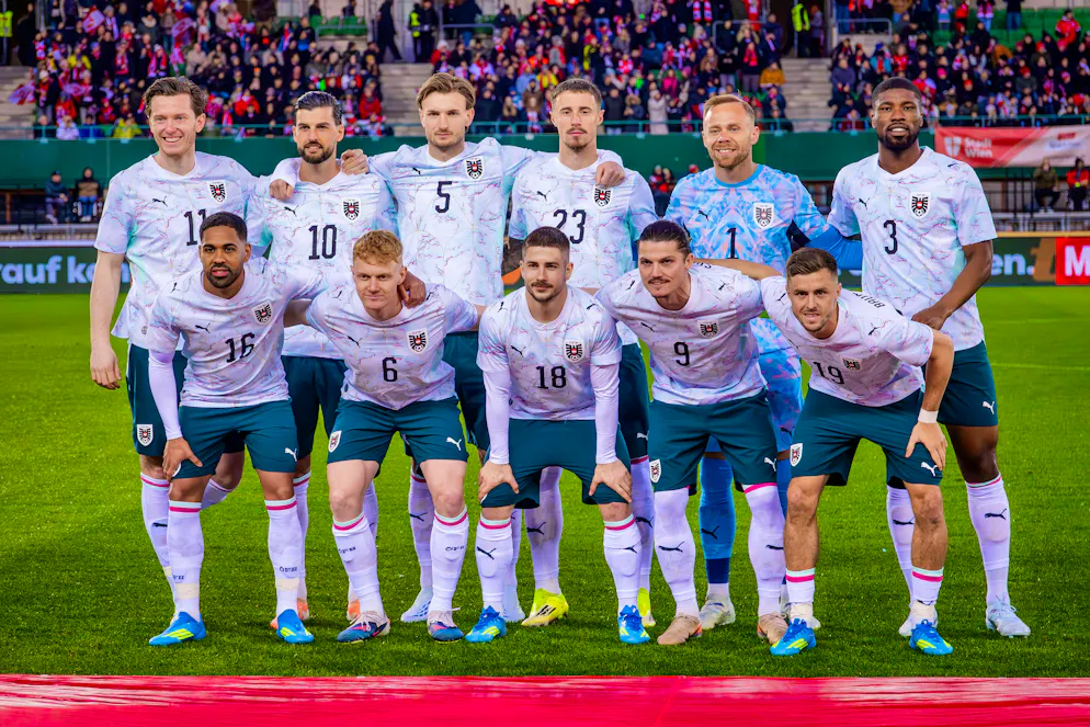 These are the jerseys of the World Cup participants. Away kit Austria