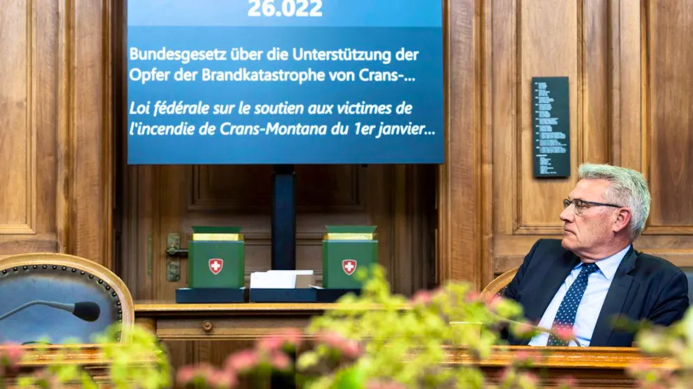 This law has not yet been fully discussed, but the Council of States has already given its approval to a maximum of 20 million federal funds for settlement solutions. (Archive image from the first consultation on the law in March of this year).