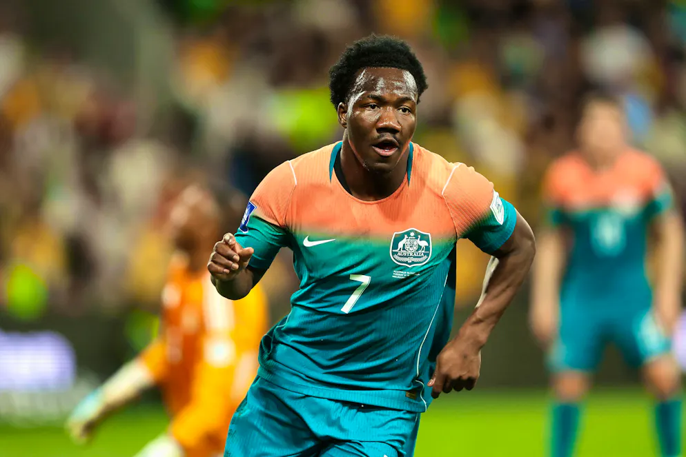 These are the jerseys of the World Cup participants. The away kit of Australia.