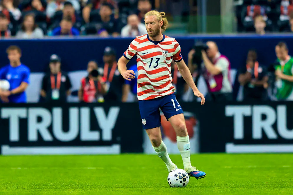 These are the jerseys of the World Cup participants. The home kit of co-hosts USA.