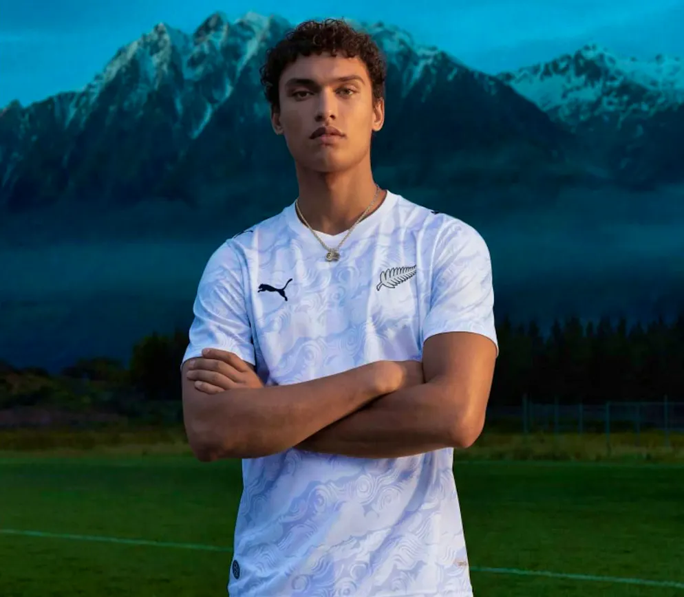 These are the jerseys of the World Cup participants. Away Jersey New Zealand