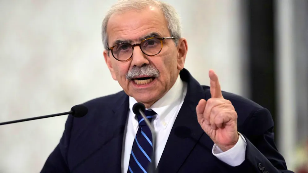 ARCHIV – Der libanesische Ministerpräsident Nawaf Salam. Foto: Hassan Ammar/AP/dpa/Archivbild