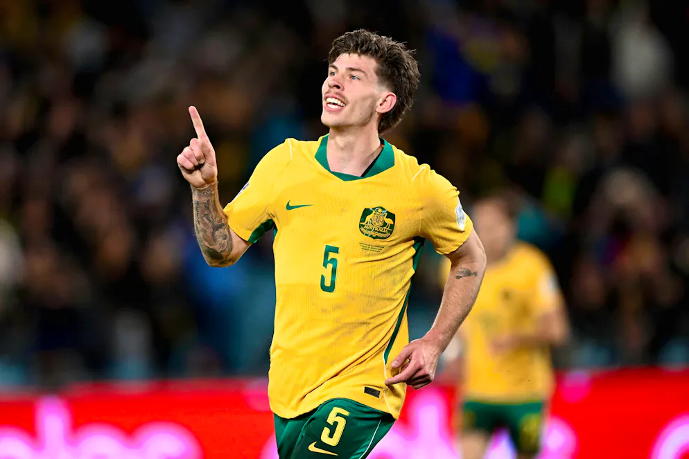 These are the jerseys of the World Cup participants. Australia's home kit