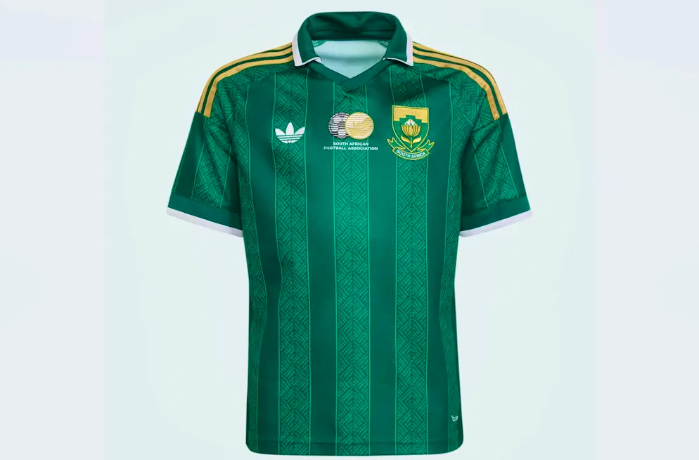 These are the jerseys of the World Cup participants. The away kit, on the other hand, is all green.