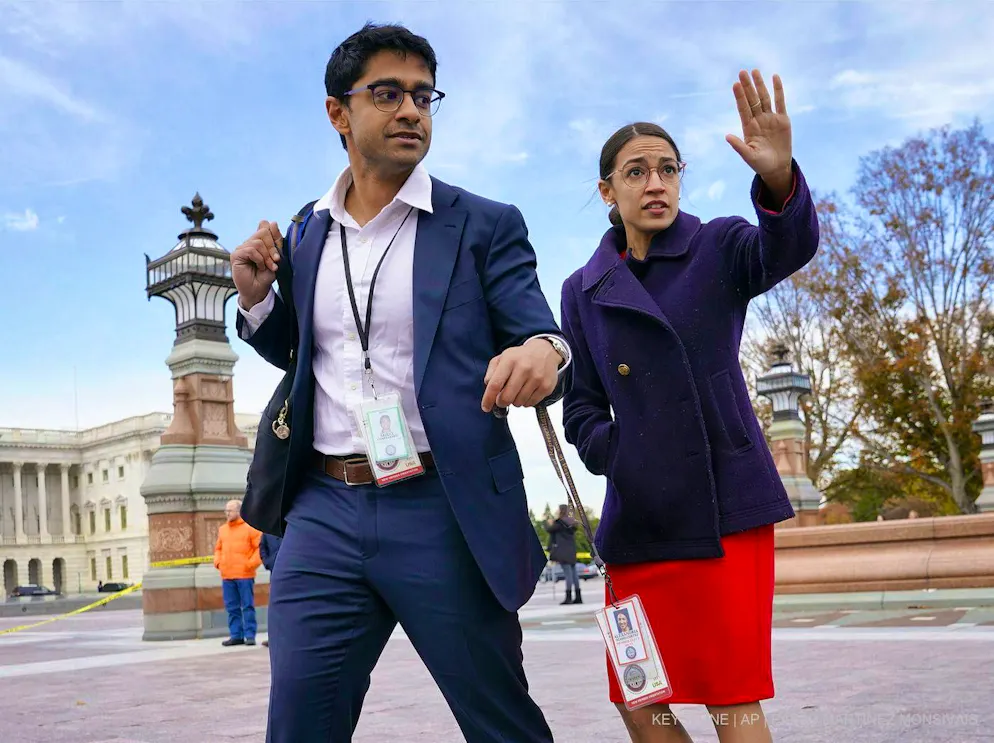 The left-wing Democratic politician Saikat Chakrabarti advocates a stronger welfare state, ambitious climate protection and a fundamental renewal of the Democratic Party. (Archive)