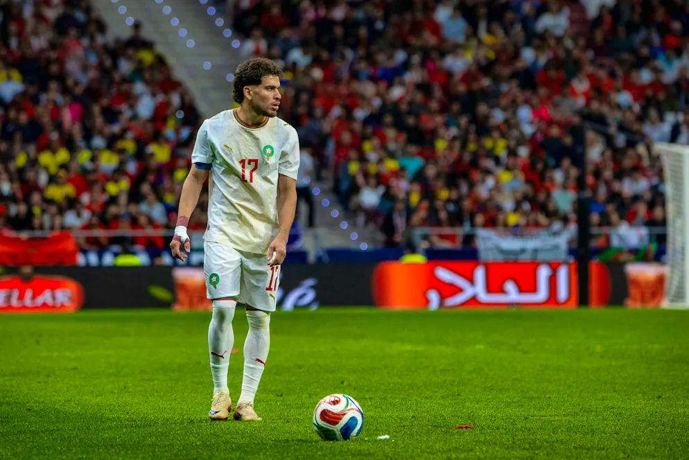 These are the jerseys of the World Cup participants. Morocco's away kit