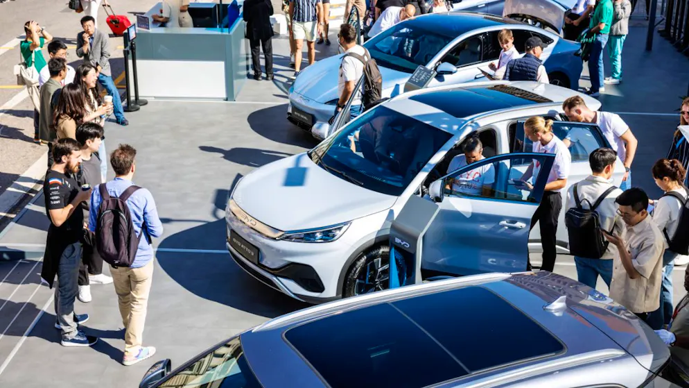Les constructeurs électriques étrangers gagnent du terrain au pays des Mercedes, BMW et autres Volkswagen. (archive)