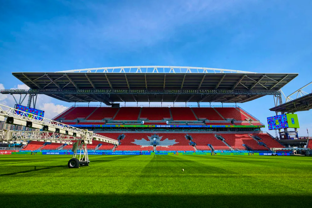 The BMO Field in Toronto (45,000 seats)