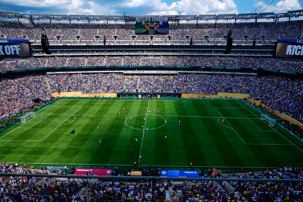 Das MetLife Stadium in East Rutherford (82'500 Plätze)