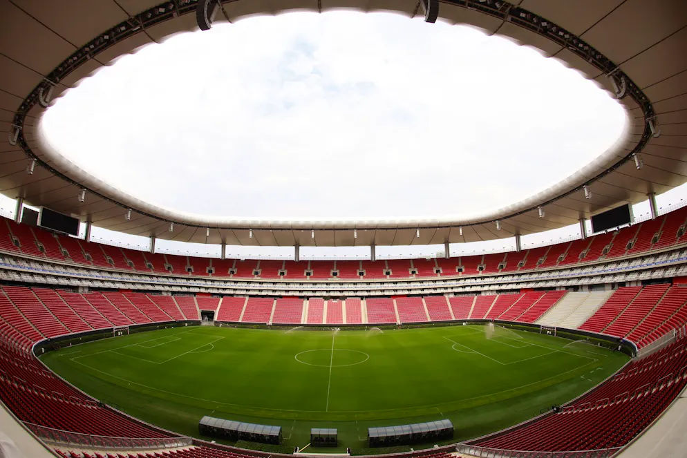 Das Guadalajara Stadium in Zapopan (48'000 Plätze)