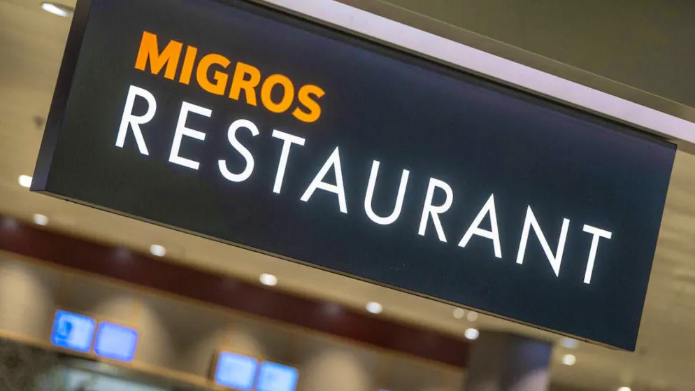 Migros is closing three restaurants and a take-away stand in eastern Switzerland. (archive picture)