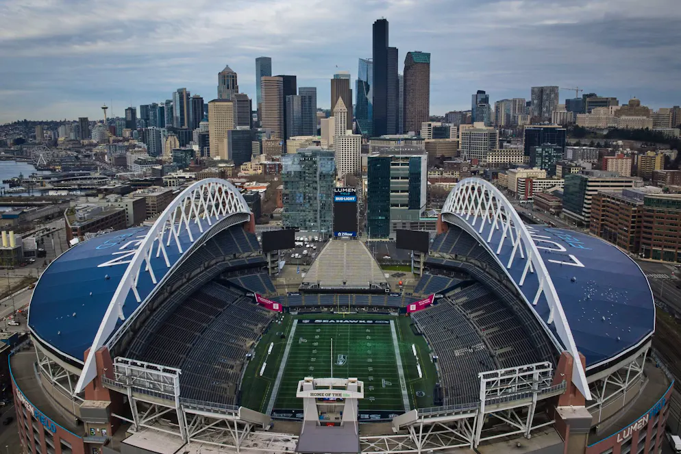 Das Lumen Field in Seattle (69'000 Plätze)