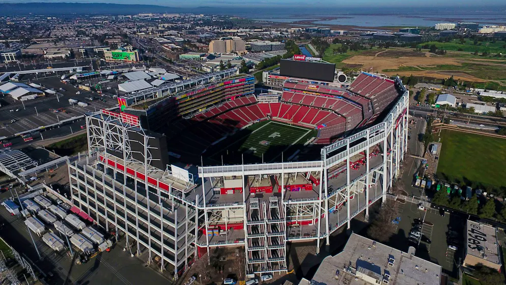 Das Levi's Stadium in Santa Clara (71'000 Plätze)