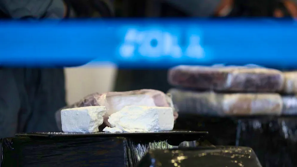 German customs seized tons of cocaine in the fight against international drug smuggling. Photo: Rolf Vennenbernd/dpa