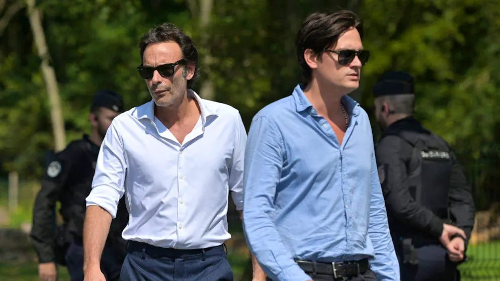 Entre Anthony Delon (à g.) et Alain-Fabien Delon (à dr.), les relations ne sont plus au beau fixe.