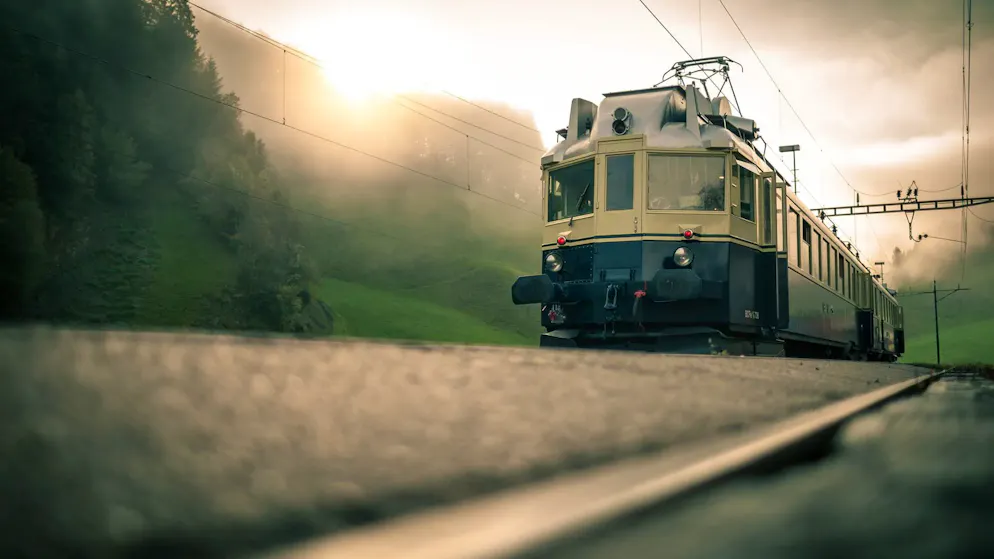 Full steam ahead into the past. The Blue Arrow is back - these are the most spectacular trains in Switzerland