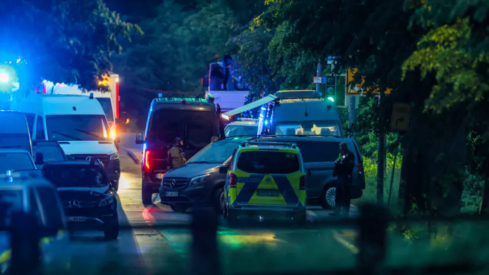 In der westdeutschen Stadt Dortmund kam es in der Nacht auf Mittwoch zu einem Grosseinsatz der Polizei. (Archivbild)