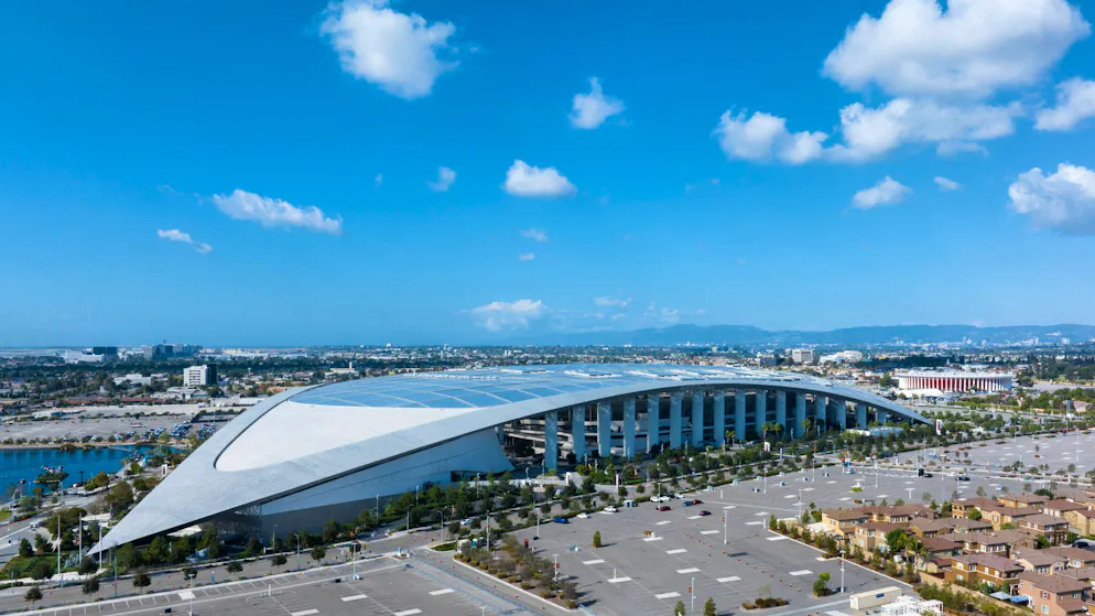 Das SoFi Stadium in Inglewood (70'000 Plätze)