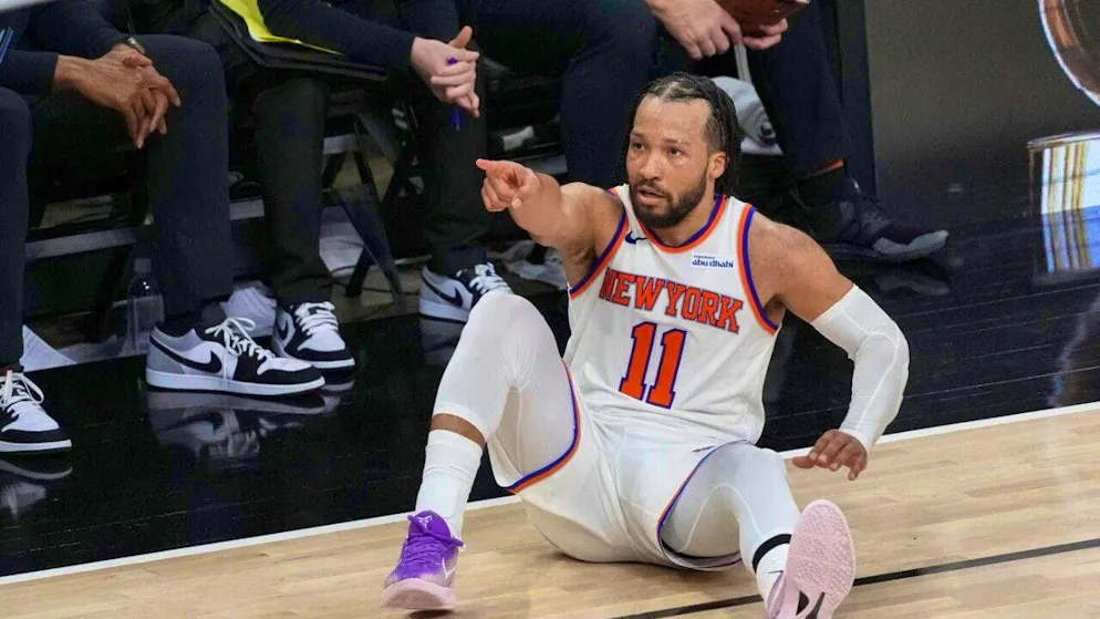 Jalen Brunson, guard of the New York Knicks, also led the way in the first final game.