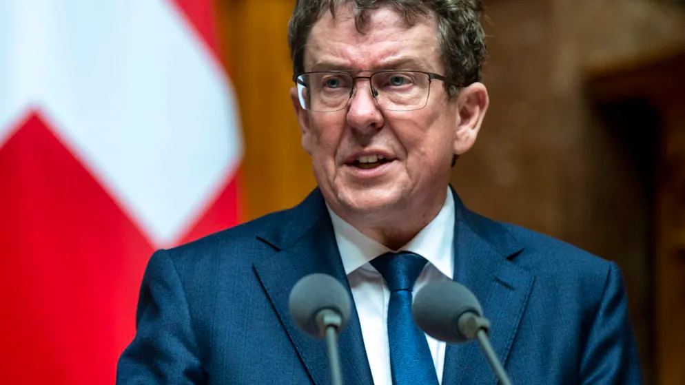 La rhétorique émotionnelle d'Albert Rösti a fortement chuté après son entrée au Conseil fédéral (archives).