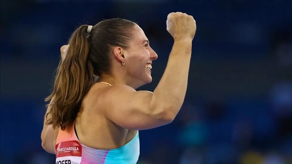 Asta. Angelica Moser sul podio al Golden Gala di Roma