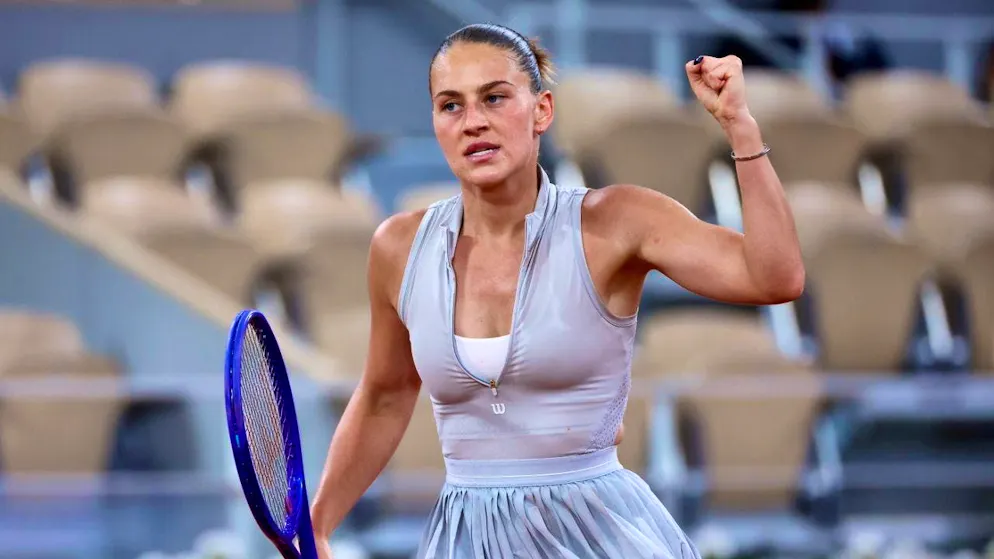 Marta Kostjuk is on a mission in Paris.