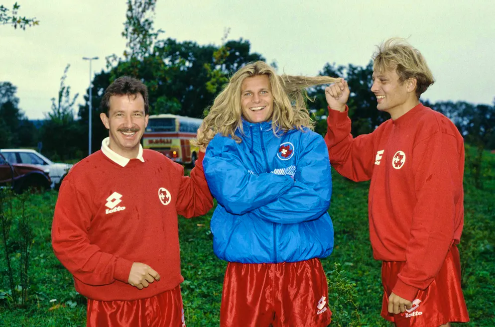 Sutter's long hair also caused a stir at the time.