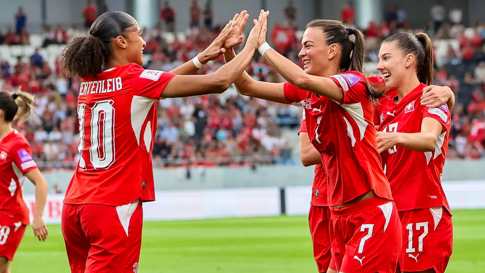 Nati marks for the gala victory. Schertenleib's 45 minutes against Malta are enough for top marks - but others also impress