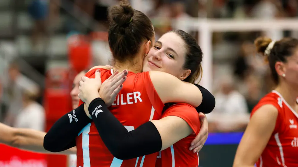 Volleyball. Schweizerinnen gegen Albanien ohne Satzverlust