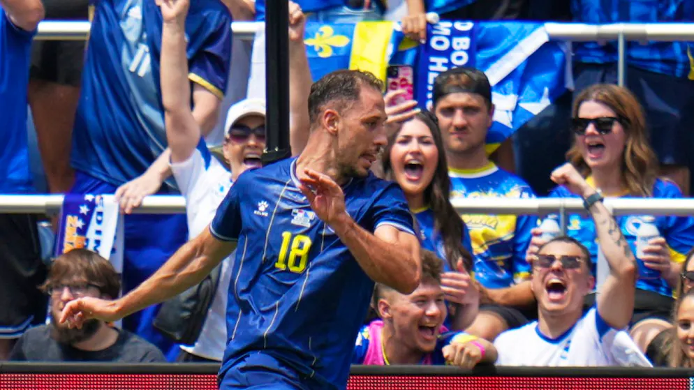 WC26. 1:1 for Bosnia-Herzegovina in the last World Cup test