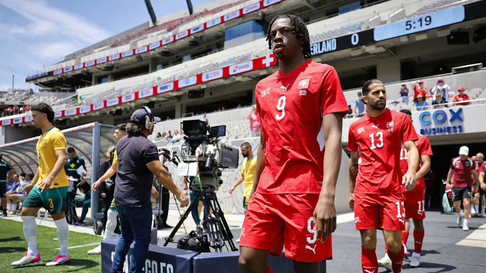 Two players make their mark. Manzambi and Aebischer are the winners of the tests