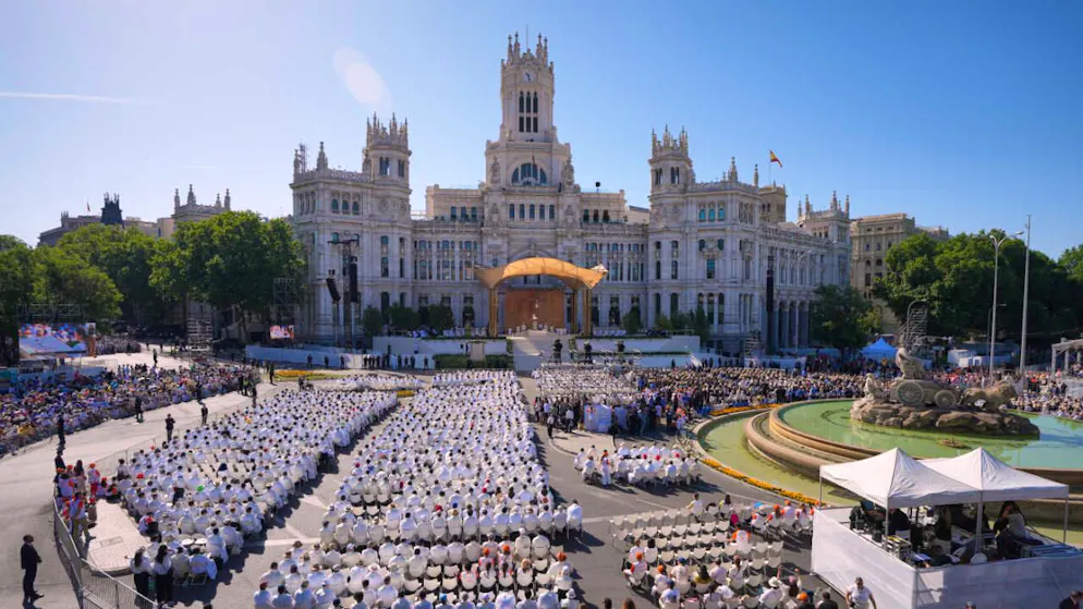 Le pape déplace les foules. Plus de 1,2 million de personnes à Madrid pour la messe de Léon XIV