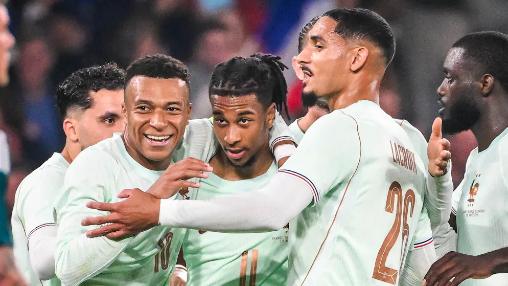 Match amical. Un Michael Olise en feu porte la France face à l’Irlande du Nord