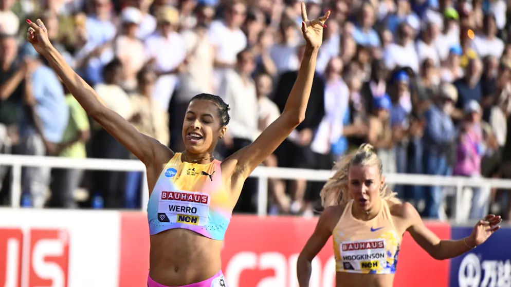 Athletics. Werro against Hodgkinson - duel as world record chase