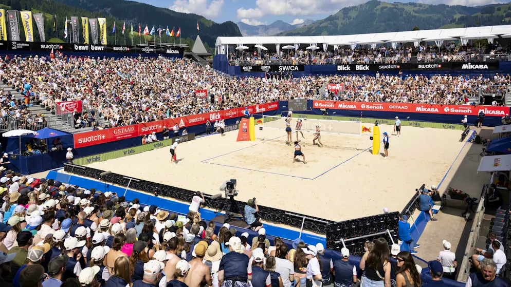 News en bref. Beachvolley : Gstaad accueillera les Européens en 2027