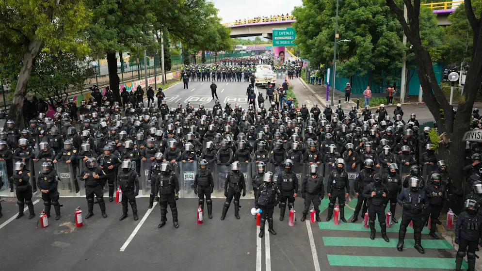 Mondial 2026. Des manifestants bloquent l'accès du stade de Mexico