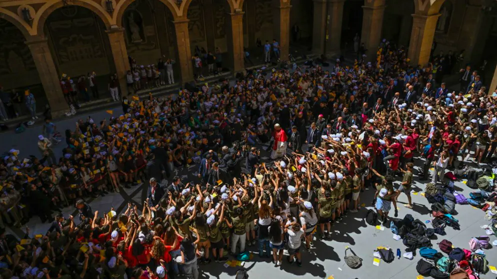 Visita in Spagna. Il Papa nel carcere di Barcellona e poi all'Abbazia di Montserrat