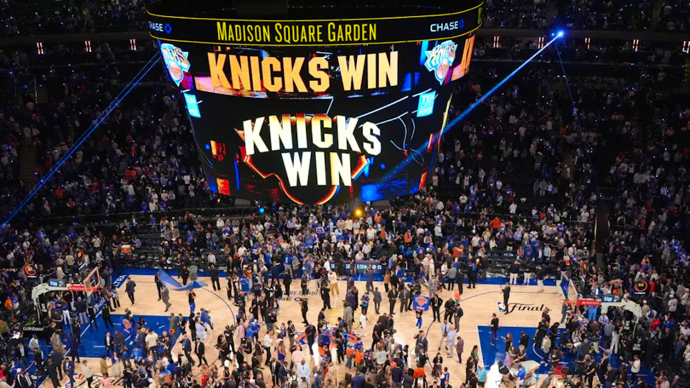 NBA Finals against the Spurs. New York Knicks pull off historic comeback and are on the verge of the title