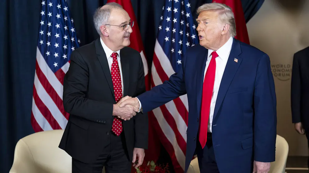 The United States under Donald Trump. Need to discuss tariffs: Parmelin to join Trump for dinner at the G7 summit in Evian