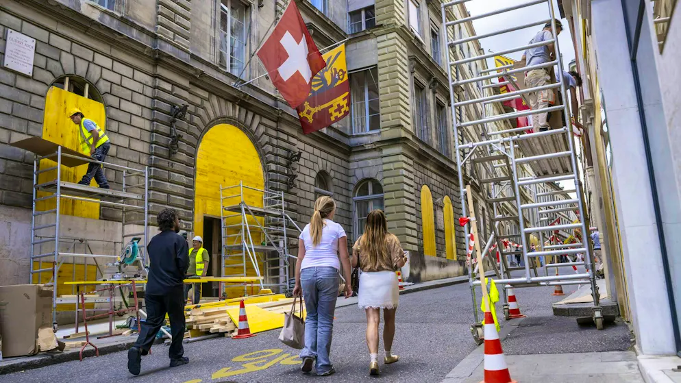Geneva is preparing for demonstrations against the G7 summit in Evian, where U.S. President Donald Trump is also expected. (June 10, 2026)